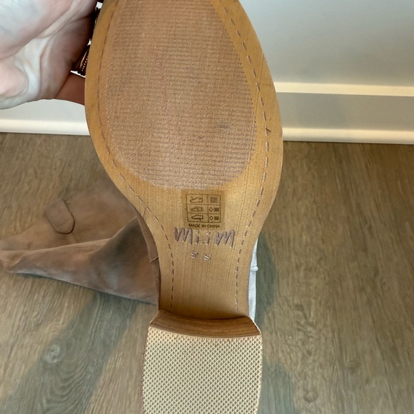 Never Worn! Gray Women's Knee-High Boots - Picture 3 of 3